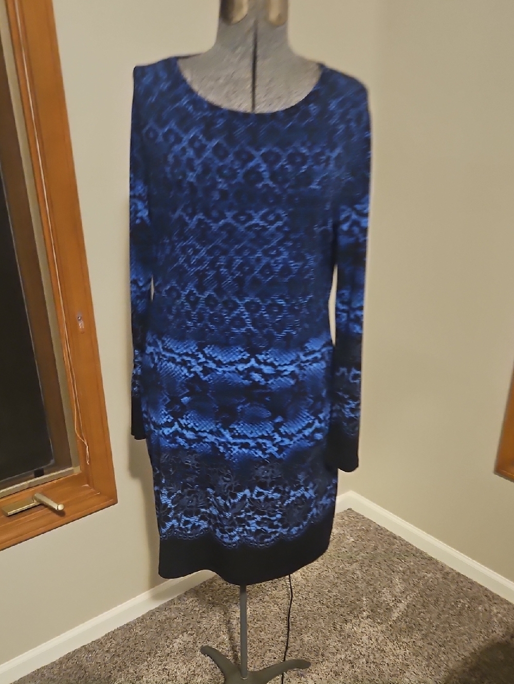 Michael Michael Kors Python Print Sheath Dress